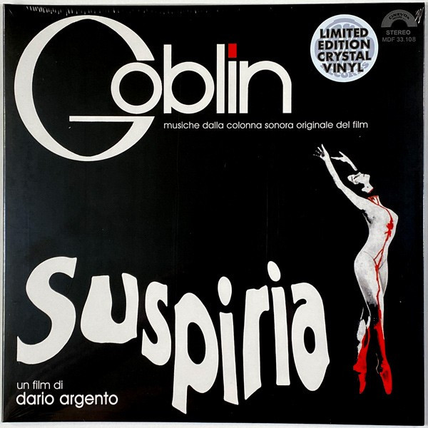 GOBLIN - SUSPIRIA (CLEAR VINYL)