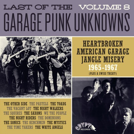Last Of The Garage Punk Unknowns Vol. 8" (Gatefold)