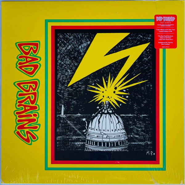 BAD BRAINS - BAD BRAINS (YELLOW WITH BLACK)