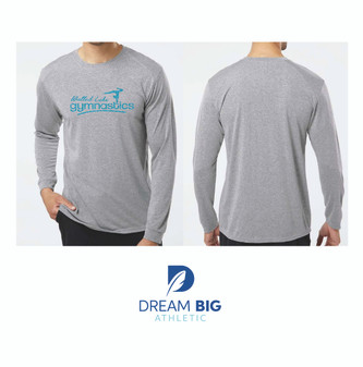 Walled Lake Grey Long Sleeve T