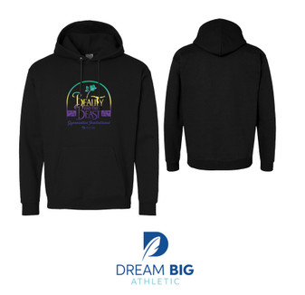 Beauty and the Beast Black Hoodie