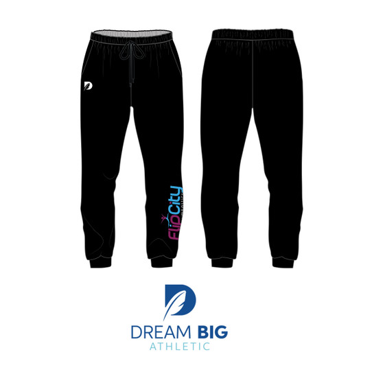 Flip City Black Jogger