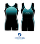 Achieve Gymnastics Girls Biketard - Design 1