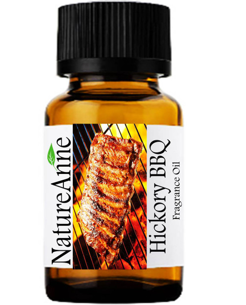 Hickory BBQ Smoke Premium Grade Fragrance Oil  - 10ml .