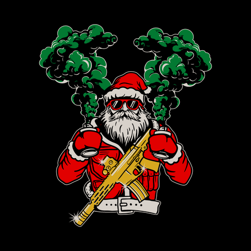 (NEW! Christmas) Bad Santa | Crewneck Sweatshirt