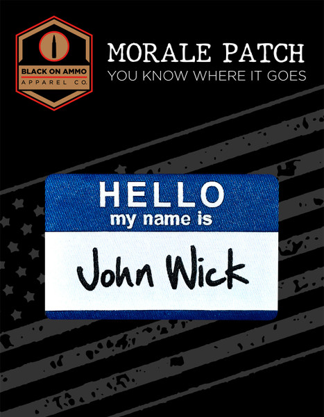 John Wick | Cordura & Velcro Patch