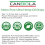 Canbiola Hemp Extract Nano Drops - 5000mg/1oz (30ml)