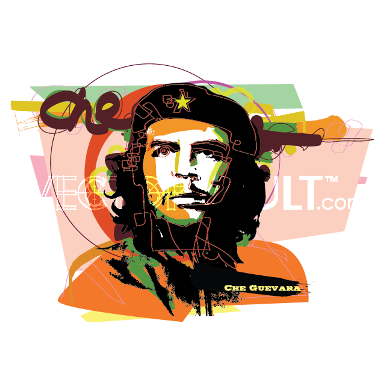 Buy vector Che Guevara illustration royalty-free vectors