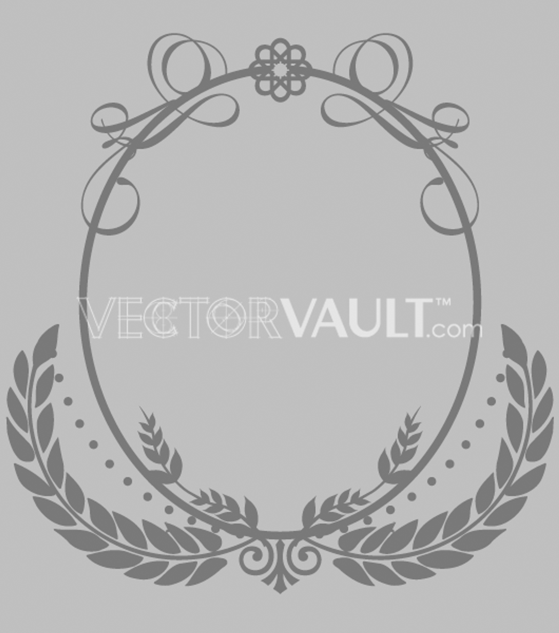 oval frames vector