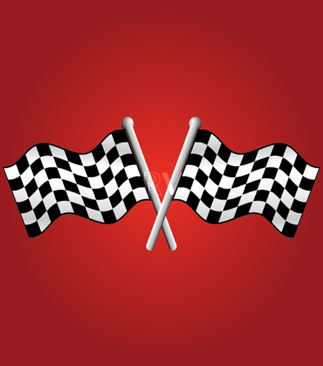 red checkered flag