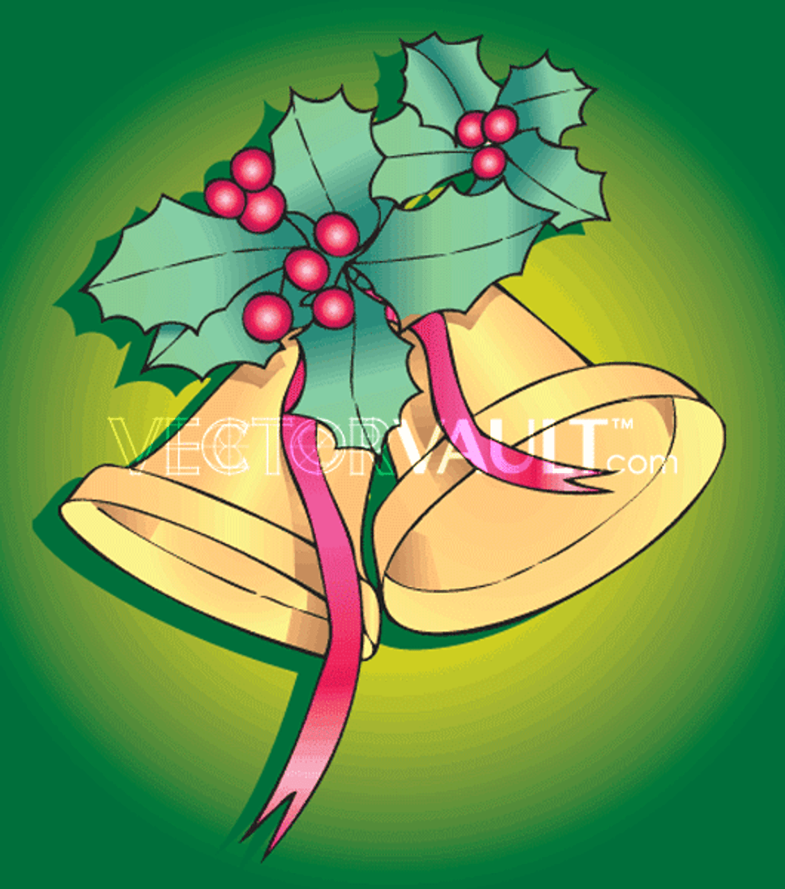 Christmas Bells Vector Art & Graphics