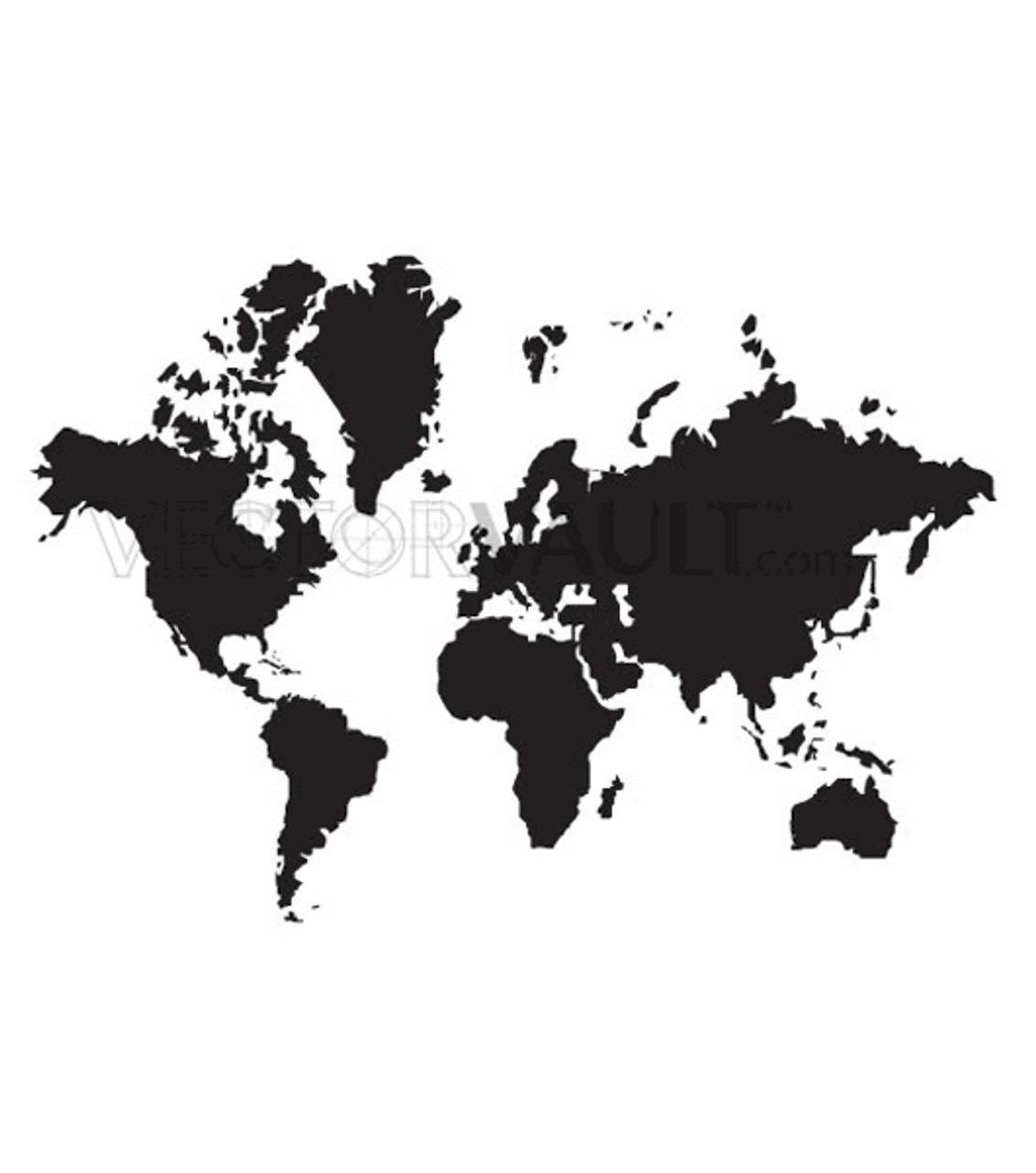 world map graphic art