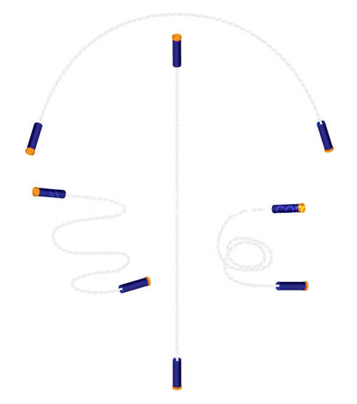 Buy vector jump rope illustration royalty-free
