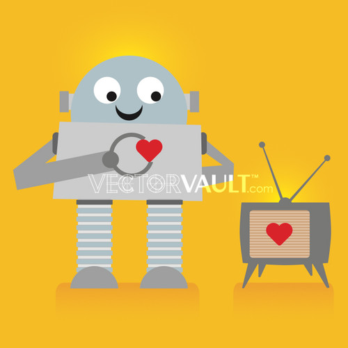 image-free-vector-freebie-robot-love-tv-television