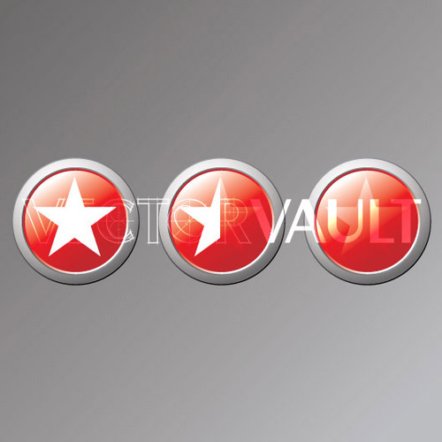 Buy Vector star rating buttons logo graphic Image search find buy free vectors - Vectorvault