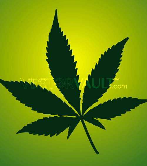 Vector Marijuana leaf
