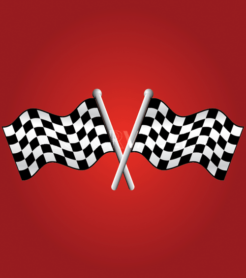 image buy Vector Checkered flags