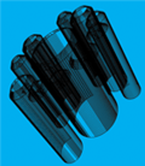 Wireframe cylinders