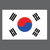 buy vector korean flag image