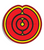 buy vector horseshoe sphere icon in red