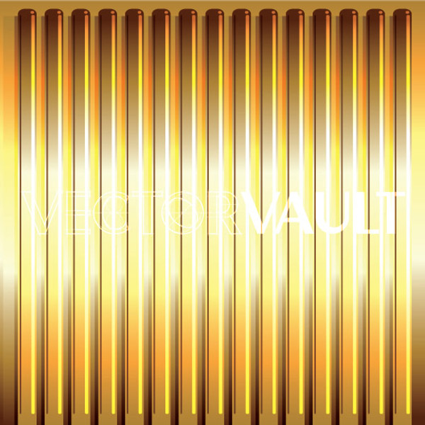 Buy Vector gold ribbed texture pattern tubes Image free vectors image