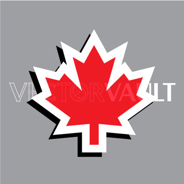 Buy Vector Canadian Maple Leaf Image free vectors - Vectorvault