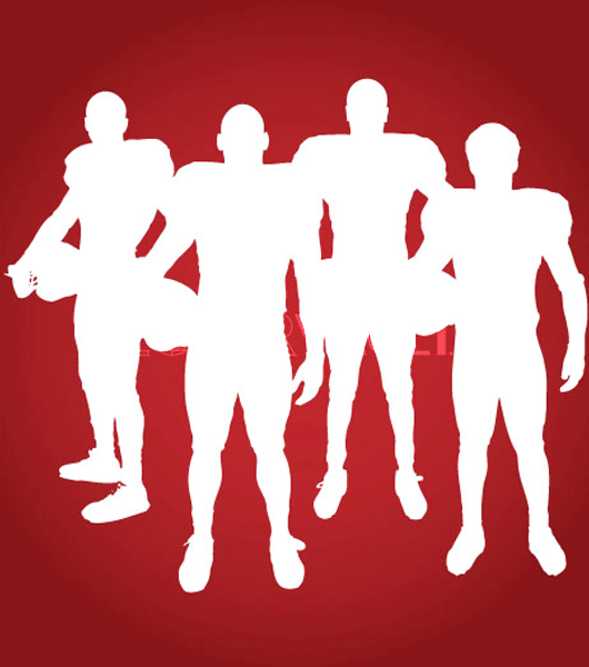 image buy vector football team silhouette graphic free vectors icon clip art