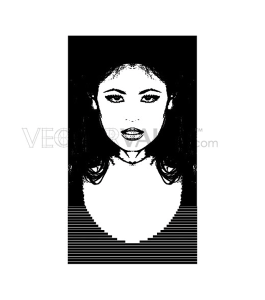 buy vector graphics clip art free vectors female portrait