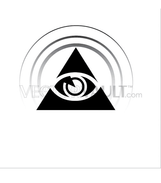 buy vector illuminati all seeing eye icon