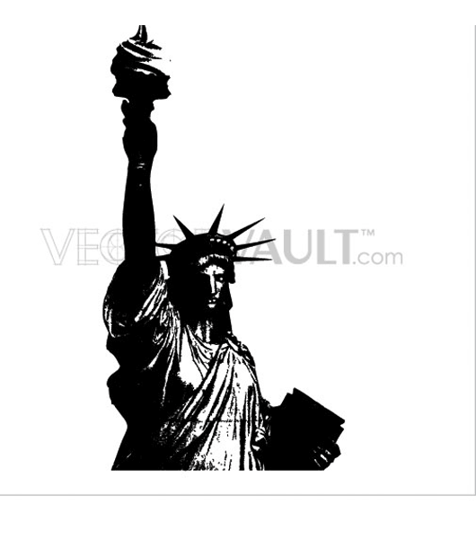 buy vector statue of liberty icon graphic logo image
