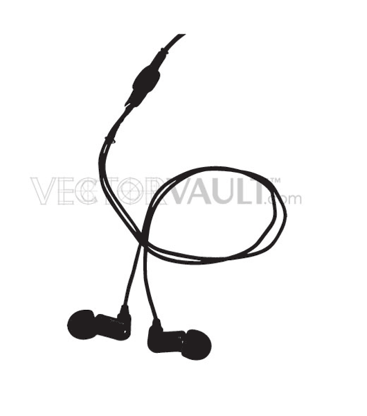 buy vector ear buds mp3 music image