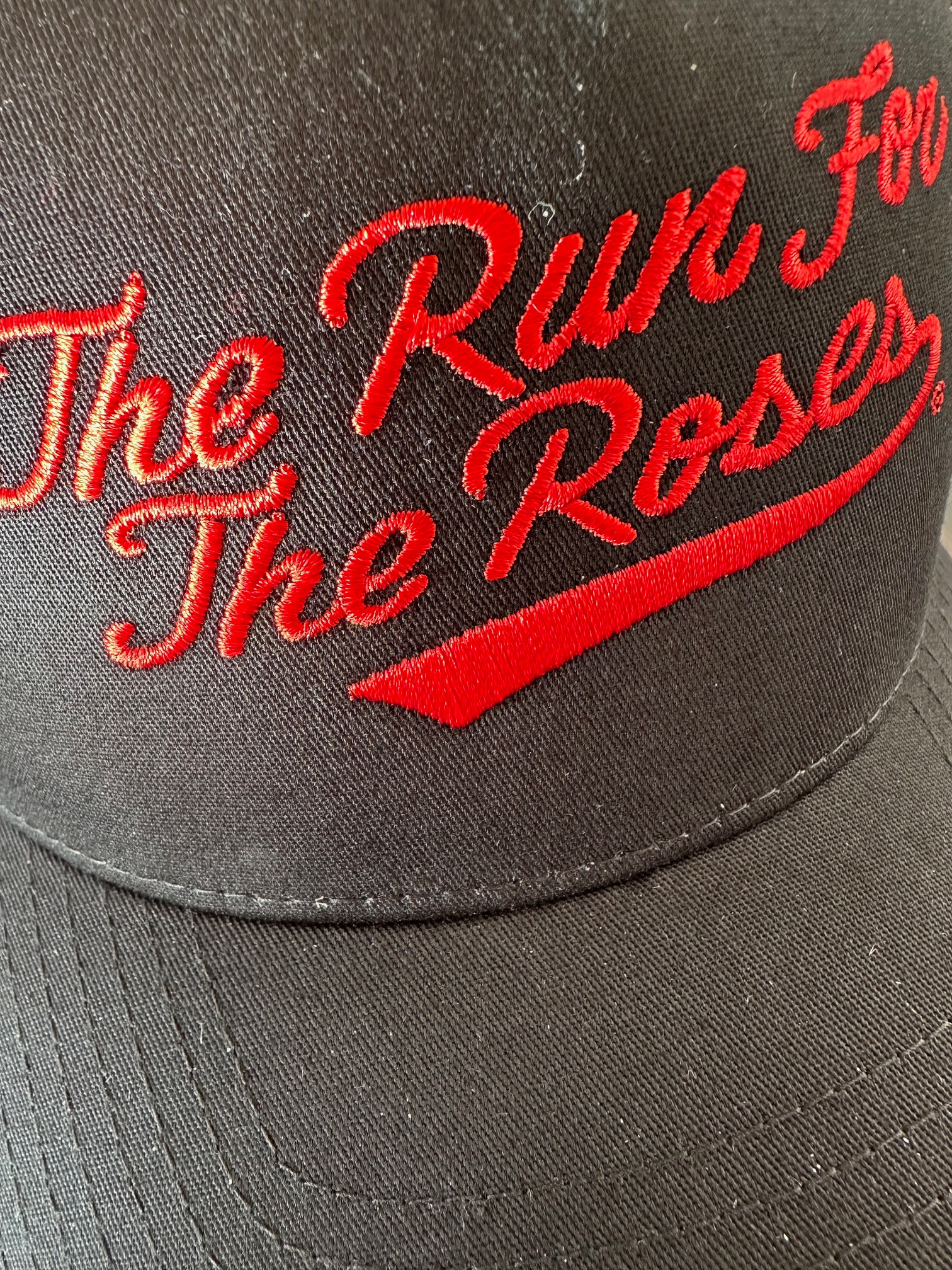THE RUN FOR THE ROSES HAT (BLACK) - Old Smoke Clothing Co