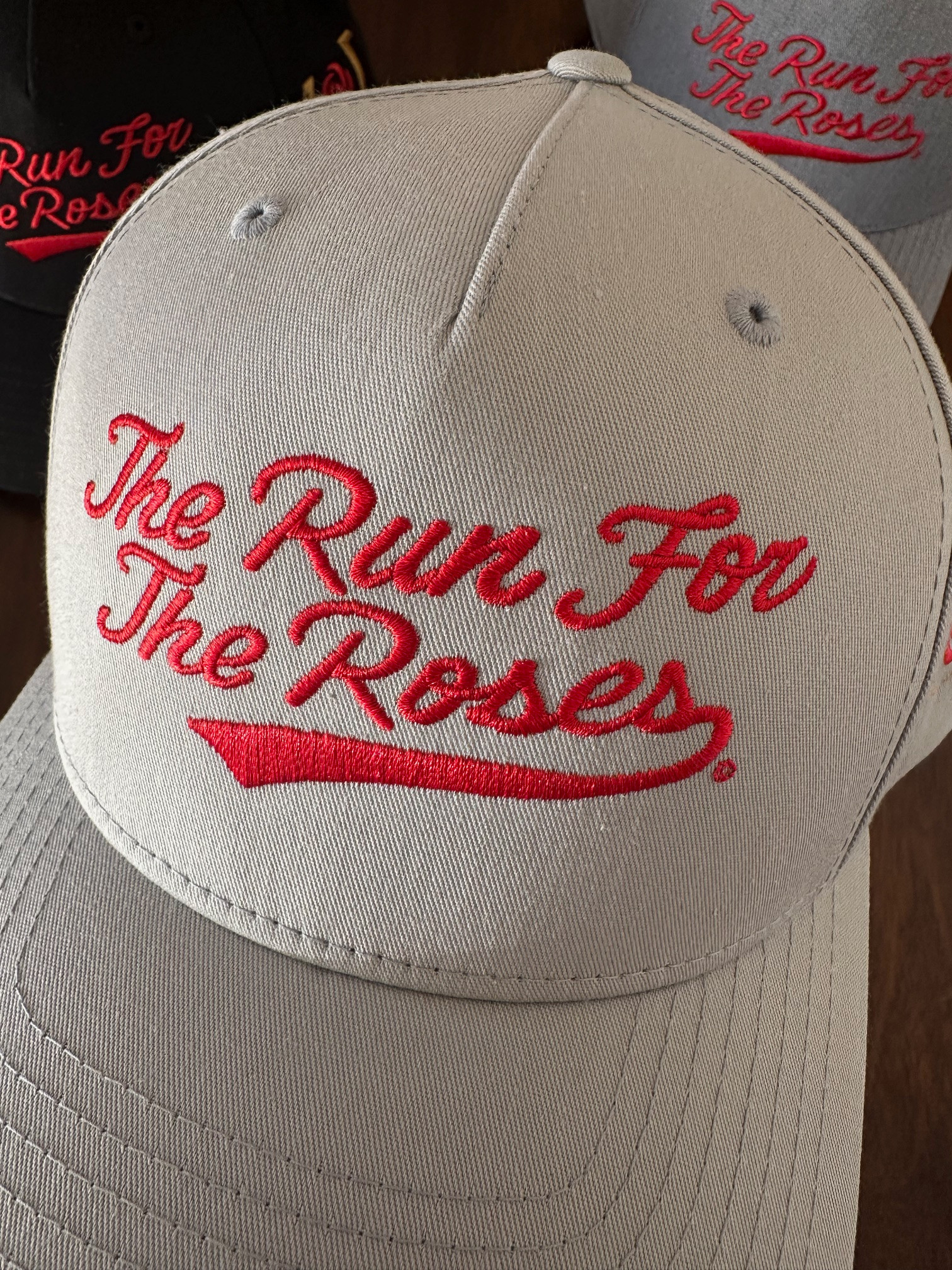 THE RUN FOR THE ROSES HAT (QUARRY) - Old Smoke Clothing Co display picture 1