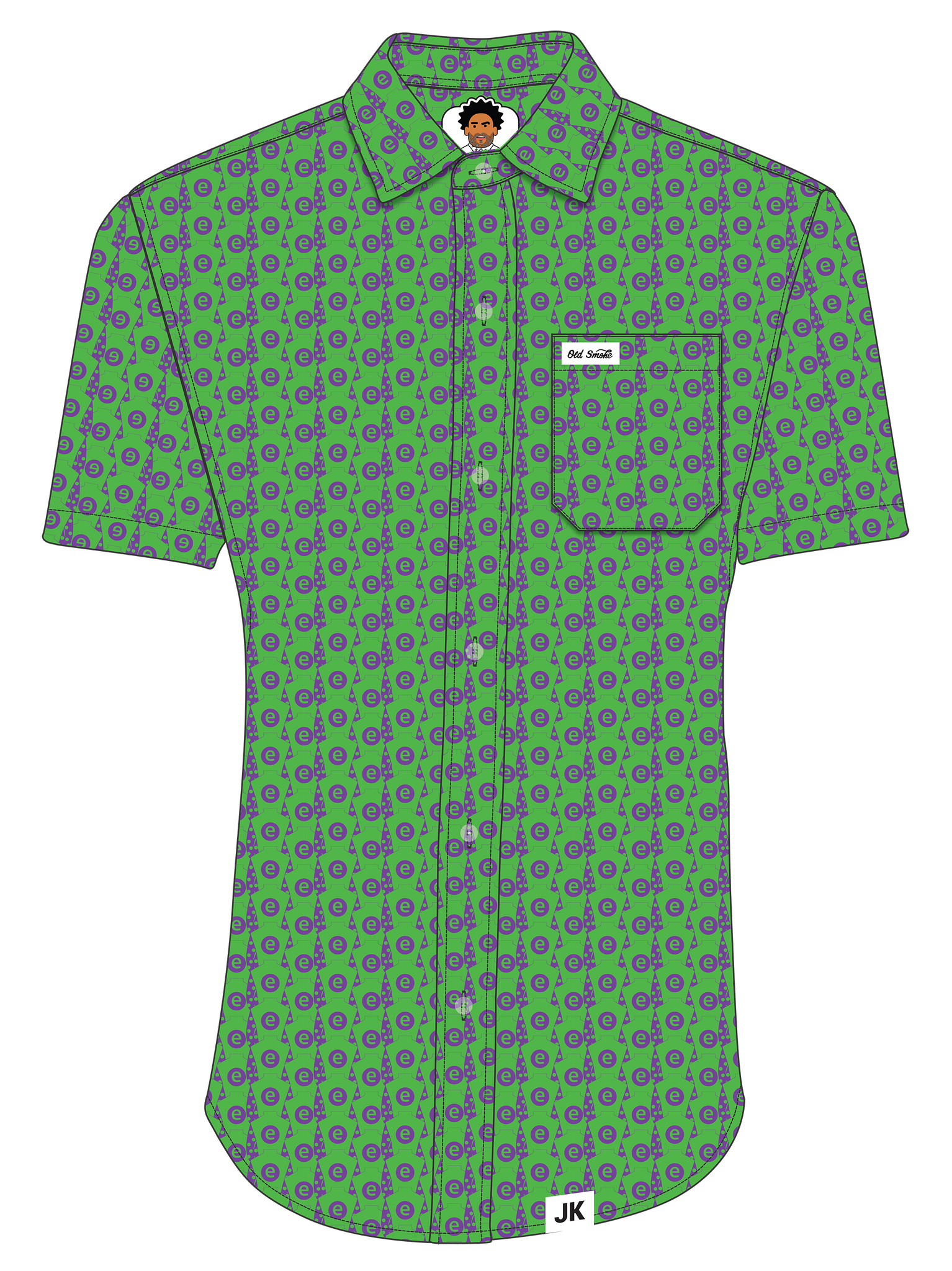 【HI FI FNK】Checked Padding Shirt JK THE JK BUTTON UP - e5 RACING - Old Smoke Clothing Co.
