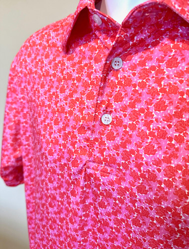 KENTUCKY DERBY ROSE & LILY POLO