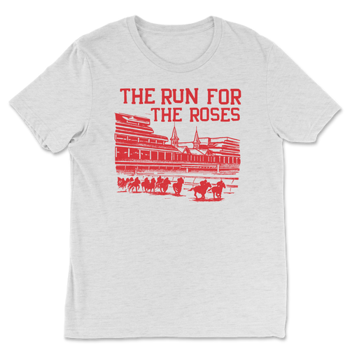 RUN FOR THE ROSES TURN ONE TEE