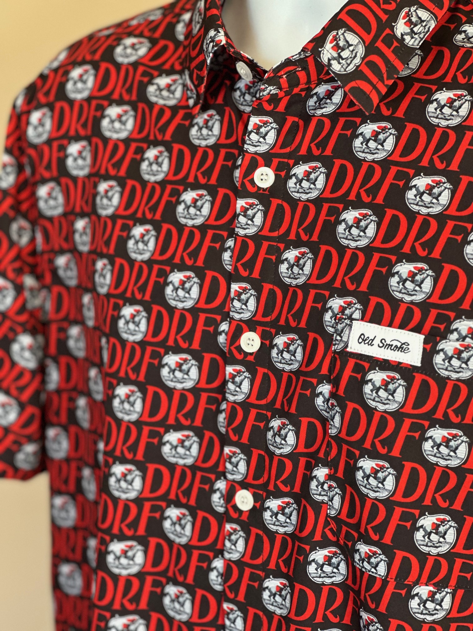 THE JK BUTTON UP - DRF LOGO - Old Smoke Clothing Co