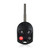Ford Focus Head Key 4 Buttons