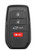 Toyota Corolla Cross Remote Smart Key 4 Button