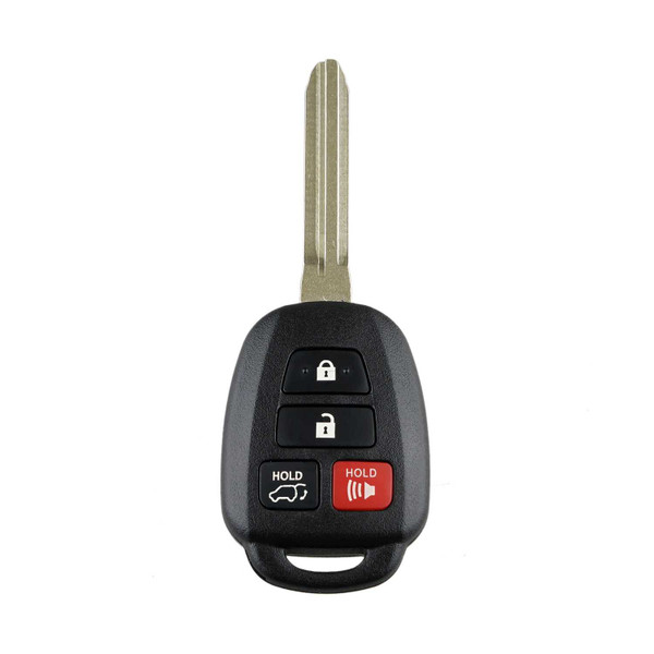 Toyota RAV4 Remote Head Key 4 Button