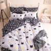 Cartoon Stripe Batman 3/4pcs bedding sets/bed set/bedclothes for kids