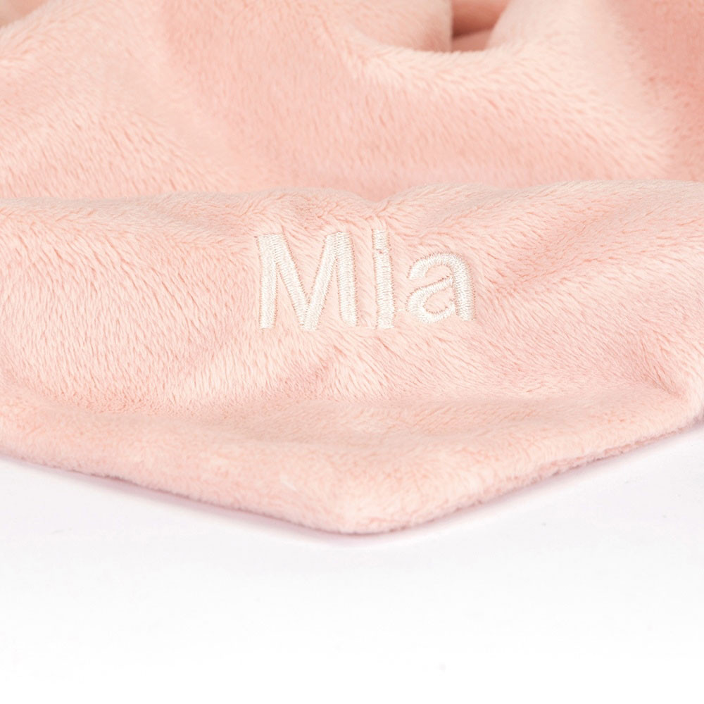 Personalised Blossom Blush Bunny Soother, Main View