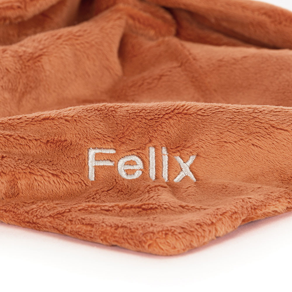 Personalised Bashful Fox Cub Soother, View 2