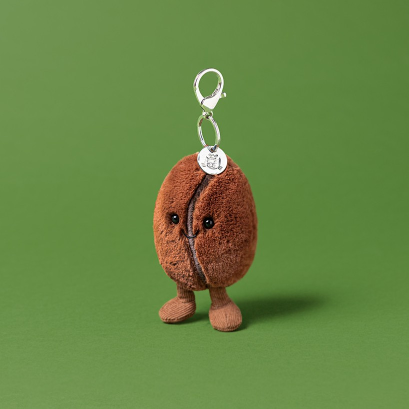 Amuseables Coffee Bean Bag Charm, view 1