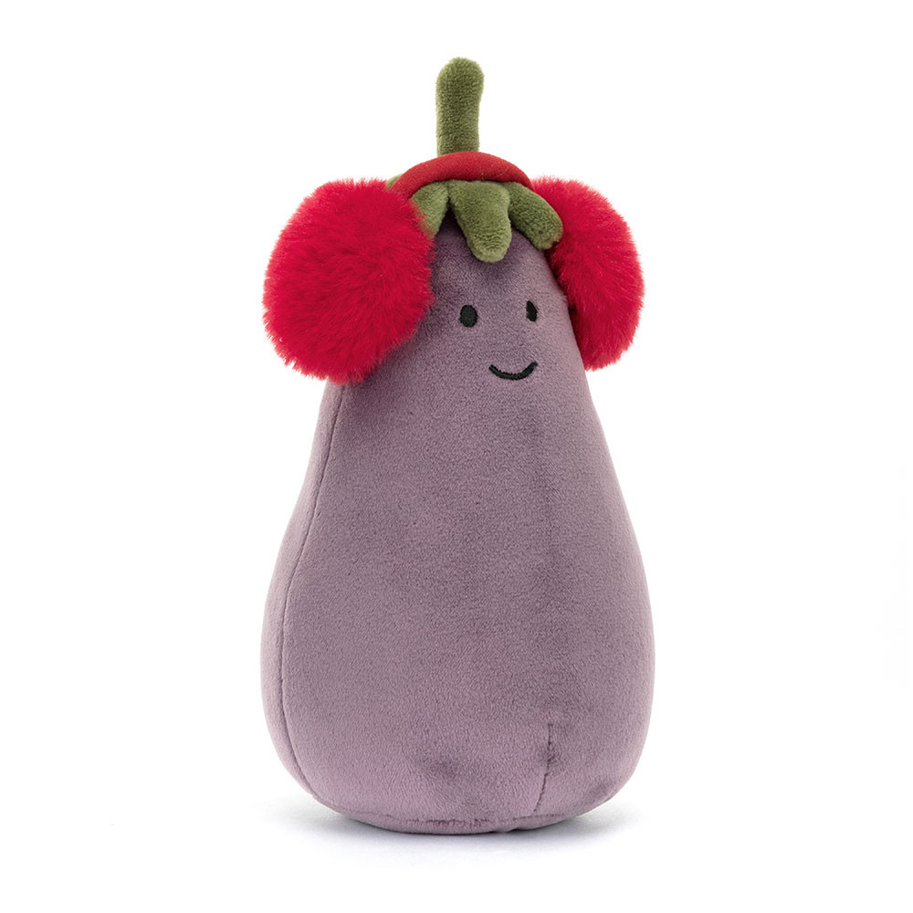 Vivacious Red Toastie Aubergine - Official Jellycat