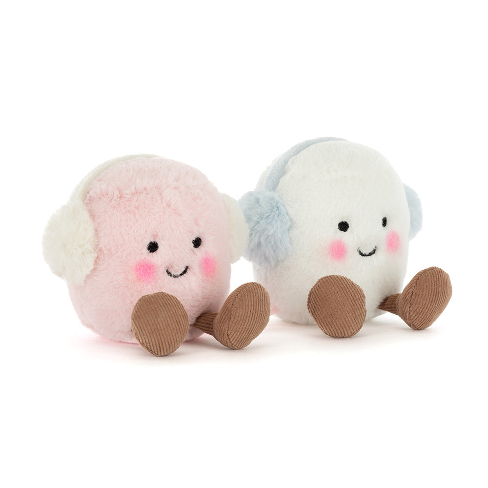 Amuseables Toastie Pink and White Marshmallows – Offizielles Jellycat