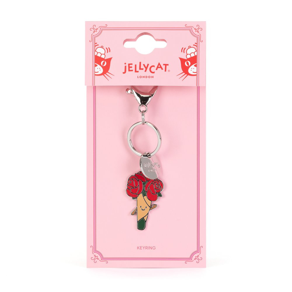 Amuseables Rose Bouquet Keyring, View 2