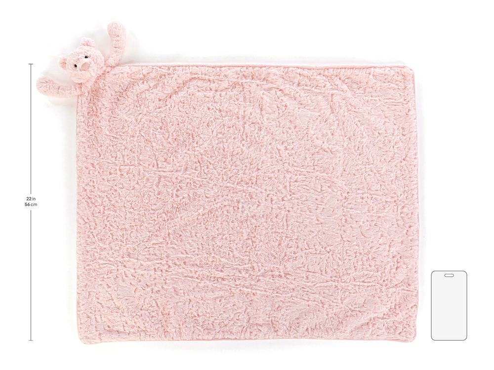 Leola Bear Blankie, size chart