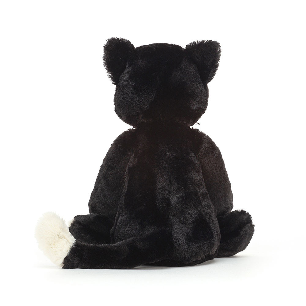 Bashful Black Kitten Original, View 2