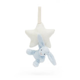 Bashful Blue Bunny Star Musical Pull, Main View